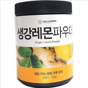 고형 생강 레몬 파우더 건강 생강 레몬 가루 재료 음료