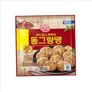 냉동 부드러운 동그랑땡 오뚜기 촉촉한 동그랑땡 간편 반찬 명절