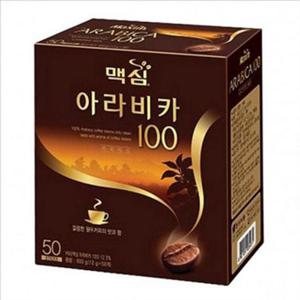 인스턴트 맥심 커피 믹스 원두 아라비카 커피 믹스 50개 홈카페
