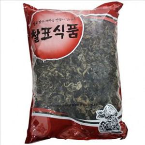 요리용 목이버섯 1kg 볶음용 건목이 목이버섯 1kg 잡채 반찬 식자재