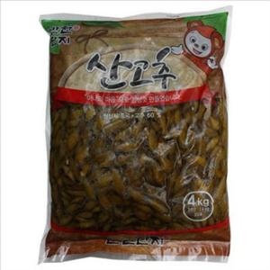 매콤한 산고추 절임 냉장 반찬 산고추 김치 삭힌 4kg