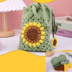 핸드메이드 가방 뜨개질 DIY패키지 코바늘 가방 만들기 패키지 키트