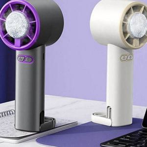 쿨링 휴대용 선풍기 1800MAH 블레이드리스 핸디 선풍기 손풍기 여행용 가벼운