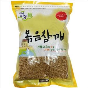 고소한 볶음 참깨 요리 통참깨 건강한 1kg 국산 대용량