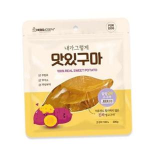 말랭이 강아지 고구마 영양 반려동물 간식 반려견 200g x 7개