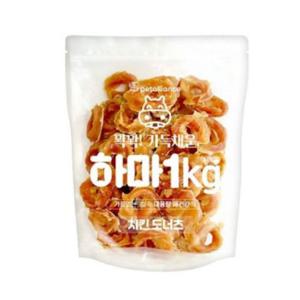 대형견 강아지 간식 반려동물 애견 간식 치킨 영양 1kg