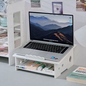 사무실 노트북 거치대 침대 노트북 받침대 좌식 원목