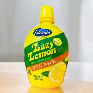 레몬 주스 농축액 레몬즙 농축액 음료용 하이볼 캠핑용 베이스 드레싱 과일 소스 원액 200ml 5개