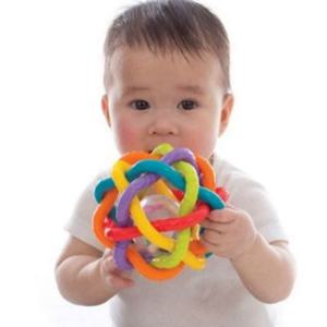 아기 촉각 볼 신생아 장난감 공 영아 촉감공 유아 색상 손잡이공 굴리기 발달공 공놀이 영유아 소근육