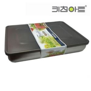 사각 냉동 용기 대용량 냉동 용기 직사각형 다용도 냉동고 보관 주방 정리 도시락통 반찬통 저장 스텐 용품