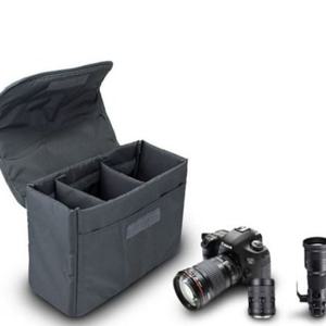 카메라 이너백 카메라 가방 휴대용 dslr 파우치 경량 방수 칸막이 촬영용 수납함 완충제 탈부착 케이스