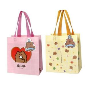 부직포 쇼핑백 쇼핑백 일러스트 다용도 재사용 선물용 생일 어린이집 집들이 유치원 돌잔치 사탕 24
