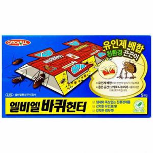 엘비엘 바퀴 헌터 5개입-(좋은환경 끈끈이) 5개묶음