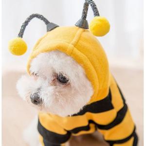 반려견 애견의류 후드 티셔츠 실내복 강아지 옷 ST0160꿀벌