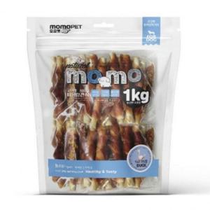 EAS 모모 강아지껌 사사미 오리 우유껌 1kg