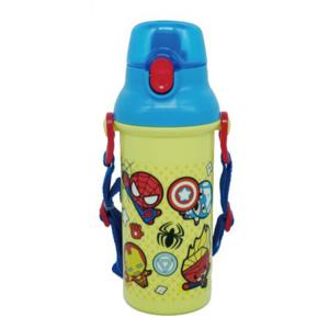 스케이터 마블 카와이 원터치 물통 480ML 텀블러 물병 캐릭터물병