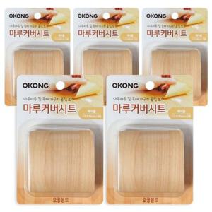 장판보수시트지 마루보수용 오공 마루커버시트 (메이플)x5개 장판바닥 보수