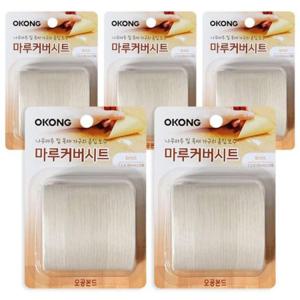 장판보수시트지 마루보수용 오공 마루커버시트 (화이트)x5개 장판바닥 보수