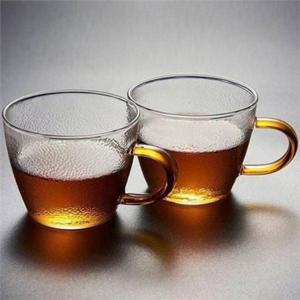 다용도 내열 유리 잔 6p120ml 홈카페 유리 컵 손잡이 티타임