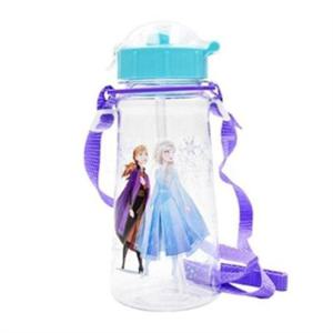 야외용 빨대 물통 450ml 어린이 어깨 끈 빨대 물통 450ml 소풍용