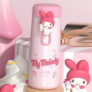귀여운 산리오 텀블러 350ml 입체 마이멜로디 텀블러 스텐 보온 보냉