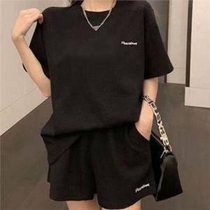 트레이닝복 여성 와플 셋업 상하의세트 원마일 와플 셋업 반바지 반팔