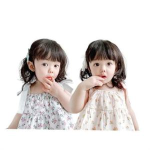 플라워 아동 상하 상하복 아기 민소매 여아 여름