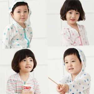 얇은 유아 비치 점퍼 4종 후드 아동 비치 점퍼 바람막이
