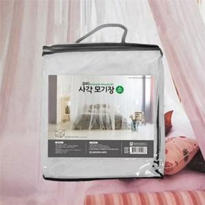 설치형 침대용 모기장 접이식 사각 모기장 가정용 여름철 숙면