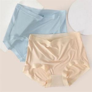 편안한 여성 모달 팬티 심리스 여성 노라인 팬티 드로즈 속옷 4매