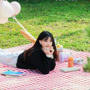 레드 체크 피크닉 감성 방수매트 용품 잡화
