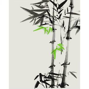 피포페인팅 PIPO-00221 사군자 (죽)40x50 DIY명화그리기세트