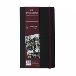 트래블 저널북 150g 세로형 A5 105x 148mm 세르지오 크로키 드로잉 수채화
