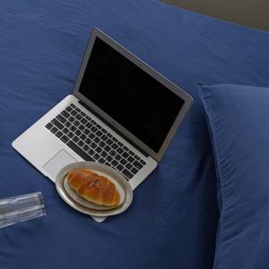 해피니 매트커버 레이 홑 매트리스커버 패밀리 (F) (네이비) 침대커버 침대매트커버