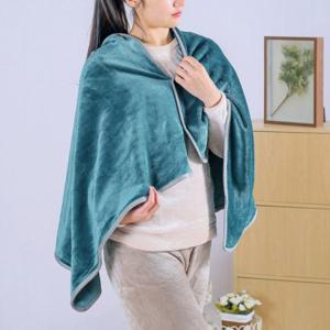똑딱이단추 망토 극세사 70x130cm 담요 차박담요 이불 똑딱이단추