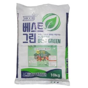 HCC 스톱웃자람 실용 베스트그린10kg - 웃자람방지 비대제