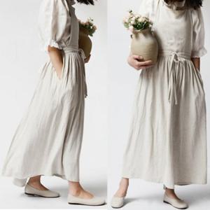 롱스타일 카페 플로 리스트 어린이집 바리스타 원피스 앞치마