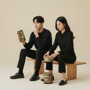 캠핑용 히터 커버 파우치 수납 케이스 카모 가방