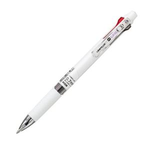 JmdS 라인플러스 볼펜 M-LINE3 검.적.청 3색볼펜 0.7 (화이트) (12자루) 1다스
