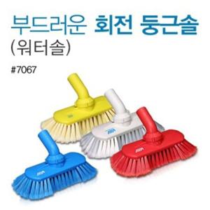 바이칸 회전 둥근솔 타일벽청소솔