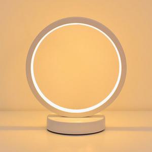올인 원형 무드등 화이트 USB LED 밝기조절 수면등