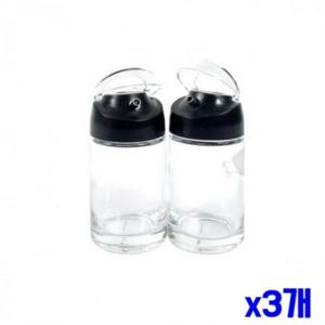 투명 유리 간장 소스병 2p 100ml x3개 양념보관통