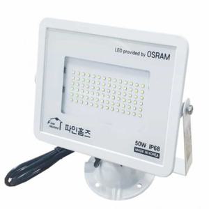 투광등 화이트 50W LED투광등 간판등 간판투광기