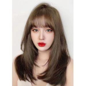 여성용 내추럴 롱 생머리 통가발 자연 스러운 스타일 패션 긴머리가발 웨이브가발 단발