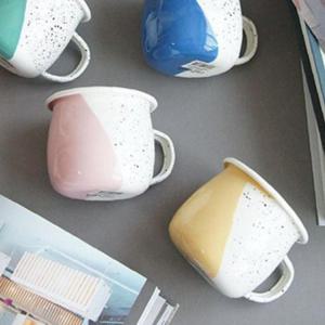아르딘 편안한 법랑 머그컵 4color 커피잔 찻잔 캠핑머그