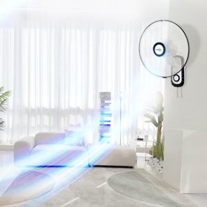 어반PE40W/(40cm) 16인치 벽걸이선풍기 기계식 5엽 좌우회전 가정용 산업용 유선 벽 선풍기