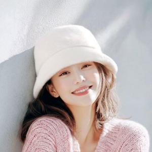 보온 모자 소두 벙거지 3컬러 여자 일본 극세사털