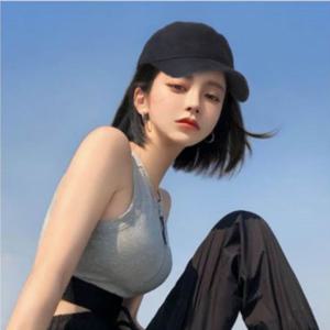 악세서리 유니크 야구 일체형 모자 단발 캡 머리 패션