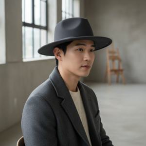 남성 울 페도라 중절모 가을 겨울 클래식 등산 모자 9컬러 가능