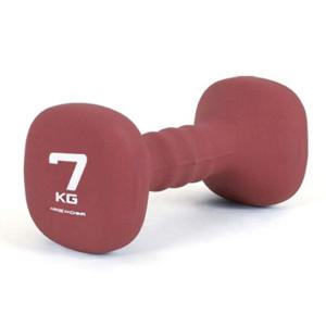 아이워너 아령 네오프렌 사각아령 7kg (단품1개) (버건디) 헬스용품 홈트 홈트레이닝 운동용품 헬스아령